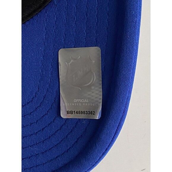 47 Brand Hang Out Tampa Bay Lightning Trucker Hat One Size Adjustable Blue White - Picture 10 of 13
